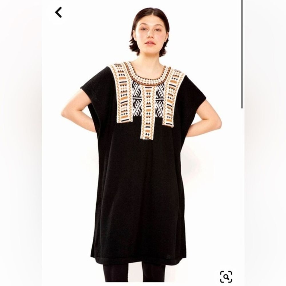 Carolina‎ K Anthropologie Petra poncho style knit dress size large